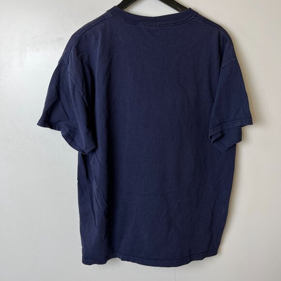Vintage 90s Washington DC T Shirt Adult Blue XL Extra Large Graphic Tee Solid - Picture 11 of 14